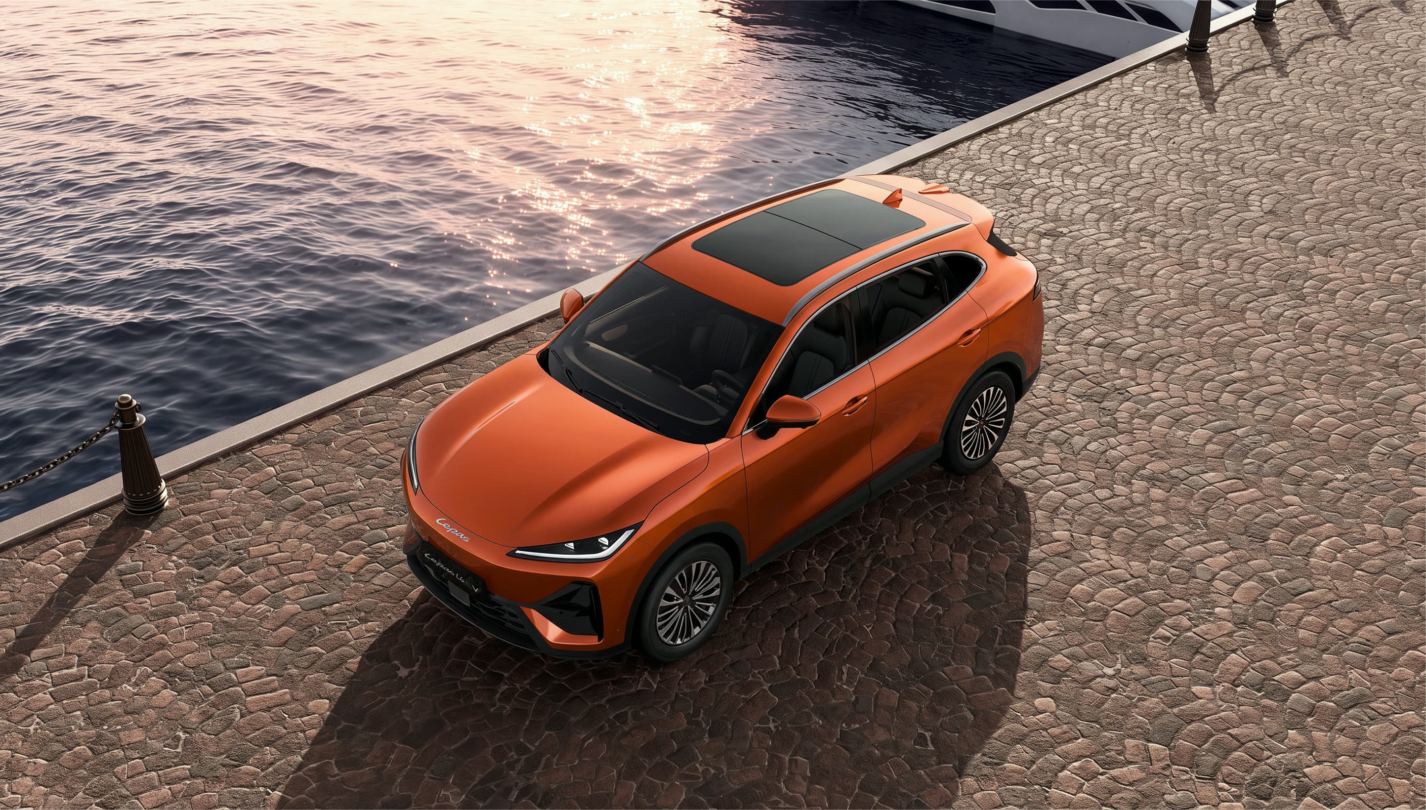 Lepas L6 EV Three quarter view