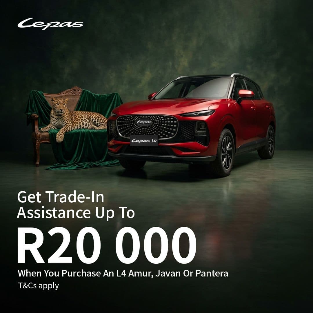 Lepas L4 up to R20 000 Trade Assistance